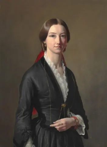 Portrait Of Sophie Caroline Bruun Muus 1855