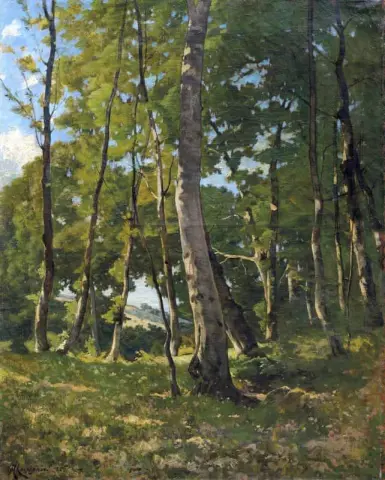 Entrance To The Forest 1885