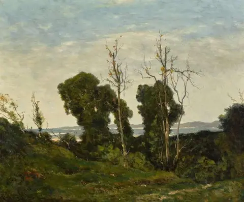 Landscape At Sunset 1899
