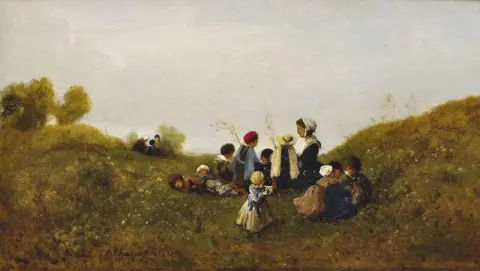 The Children's Walk 1858