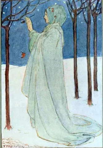 Talvi on kylmäsydäminen noin 1910