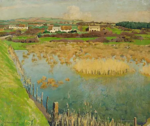 Болотный пейзаж 1922