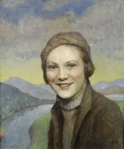 Портрет молодой дамы 1936