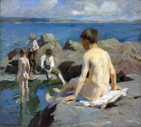 沐浴者 1913