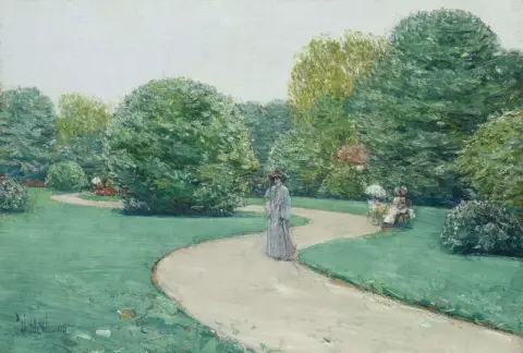 巴黎蒙索公园，约 1888-89 年