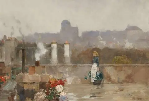 巴黎屋顶花园 1888