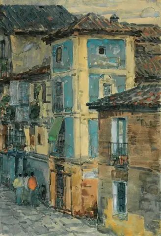 1910年西班牙街景