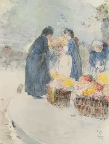 卖花人 1888