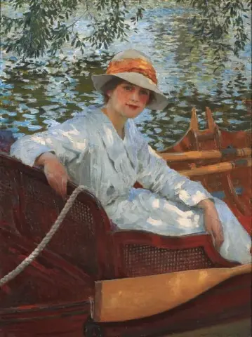 Летний S Row, 1917 год.