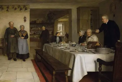 A Christmas Dinner At The Rectory