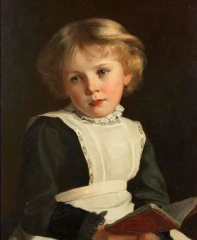 A Pause From Reading 1890