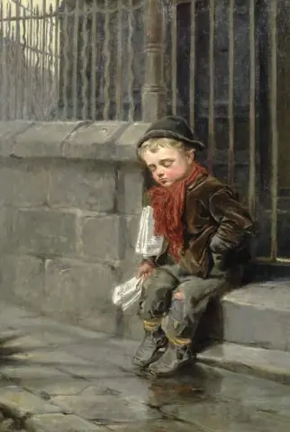 Krantenverkoper 1878