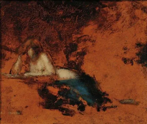 Study Of Reading Light 1900