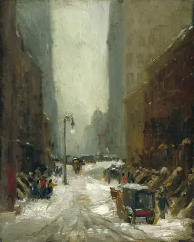 Snö i New York 1902