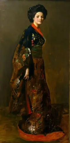 Den blå kimono 1909