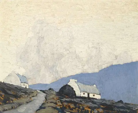 Dos cabañas hacia 1932-35