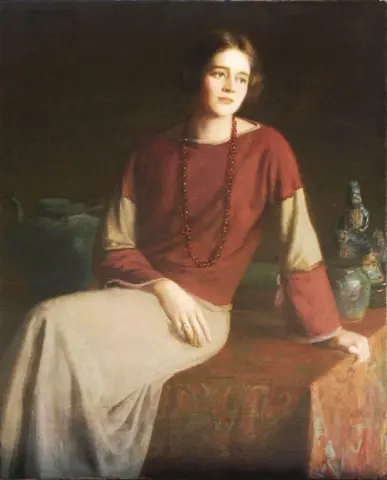 诗歌-夫人的肖像乔治·普拉特 1918-22