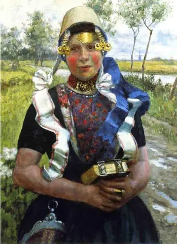 Holländska Finery A Marken Girl