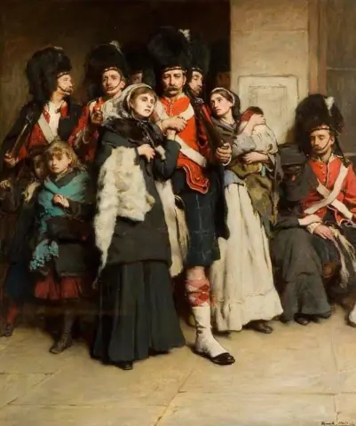 Beställd till fronten 1880