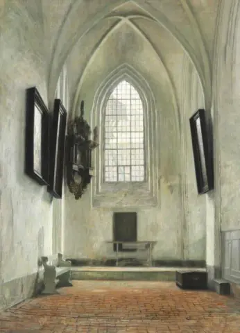 Interno dalla chiesa di Santa Maria S a Helsingor