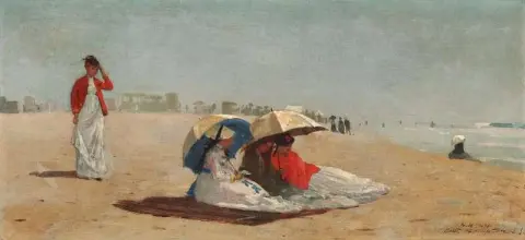 East Hampton Beach Long Island 1874