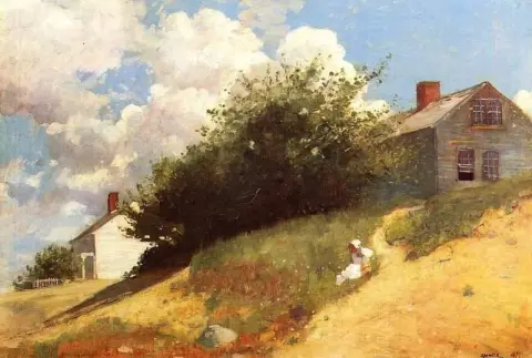 Talot kukkulalla 1879