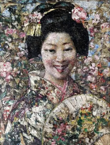 Hymyilevä geisha