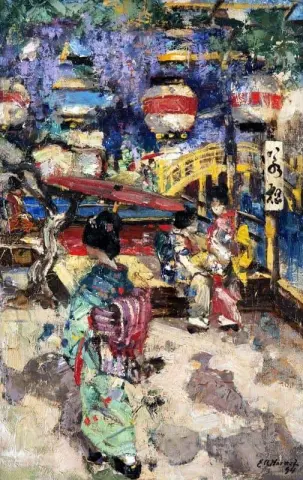 提灯桥人物 1894