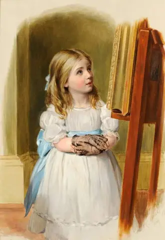 Портрет Лилиан Брюнель Джеймс 1878