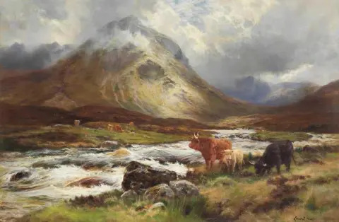 Una valanga a Glen Sligachan Skye