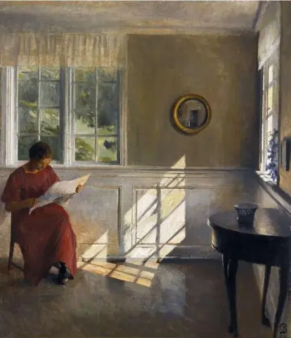 Un interno soleggiato 1909