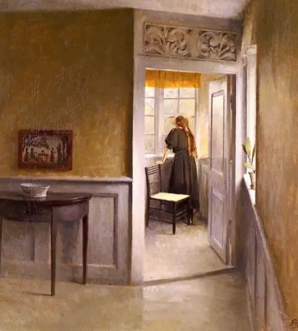 Глядя в окно 1908