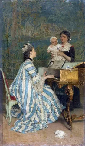 תענוגו של התינוק 1875