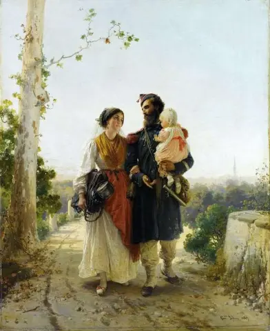 החזרה מהשדה 1869