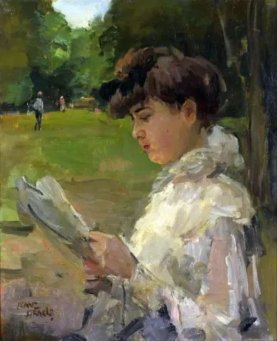 读书的女孩，约 1906 年