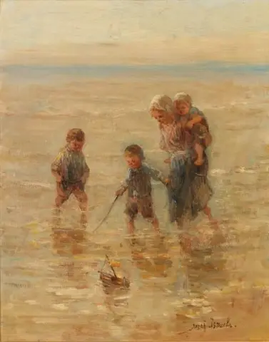 Kinderen Der Zee 孩子们在冲浪中玩耍