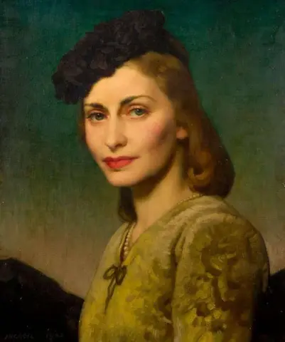 Um retrato da Sra. Thelma Bader