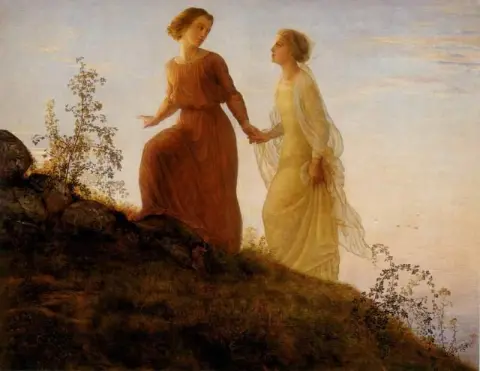 På berget