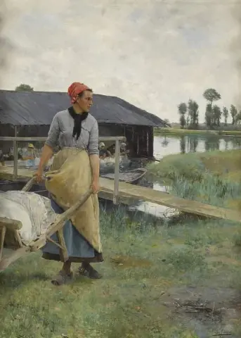 Washday On The Seine