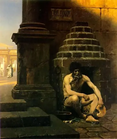 卡内姆洞穴 (Cave Canem)，罗马战俘