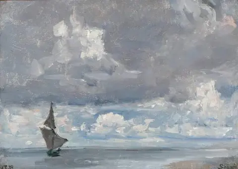 静水流云 1889