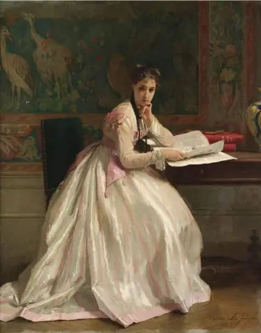 Un momento de distracción 1868