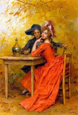 La signora in rosso