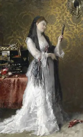 Lady In The Boudoir