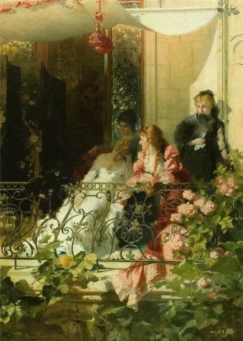 On The Balcony