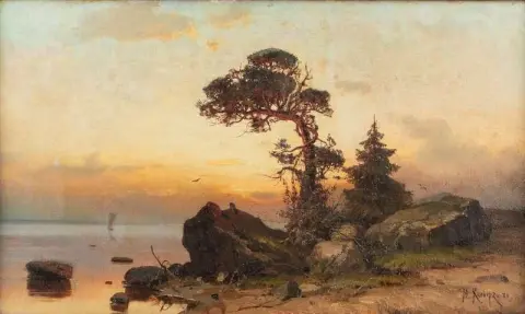 Solnedgång 1884