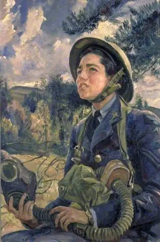 J. D. M. Pearson Gc 女辅助空军下士 1940 年