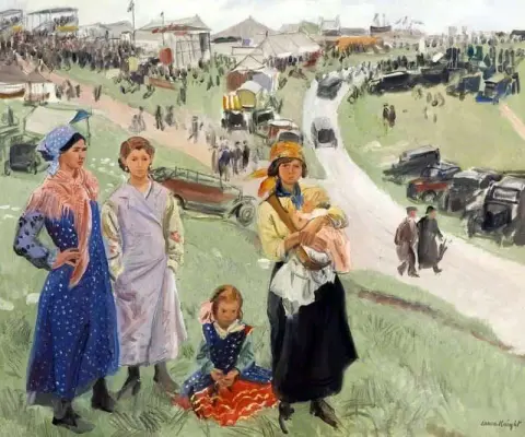 埃普索姆唐斯 (Epsom Downs)，约 1938 年