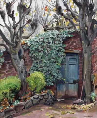 Garden Door Exhibited 1965