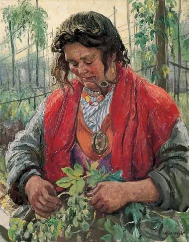 Hop-picking Granny Knowles An Old Hand 1940
